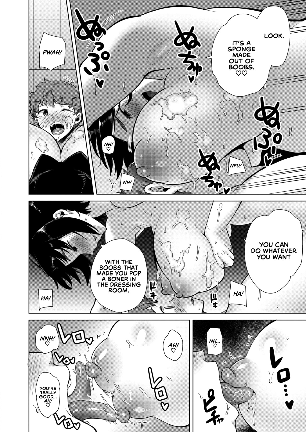 Hentai Manga Comic-Bath Attendant-kun and Onee-san-Read-16